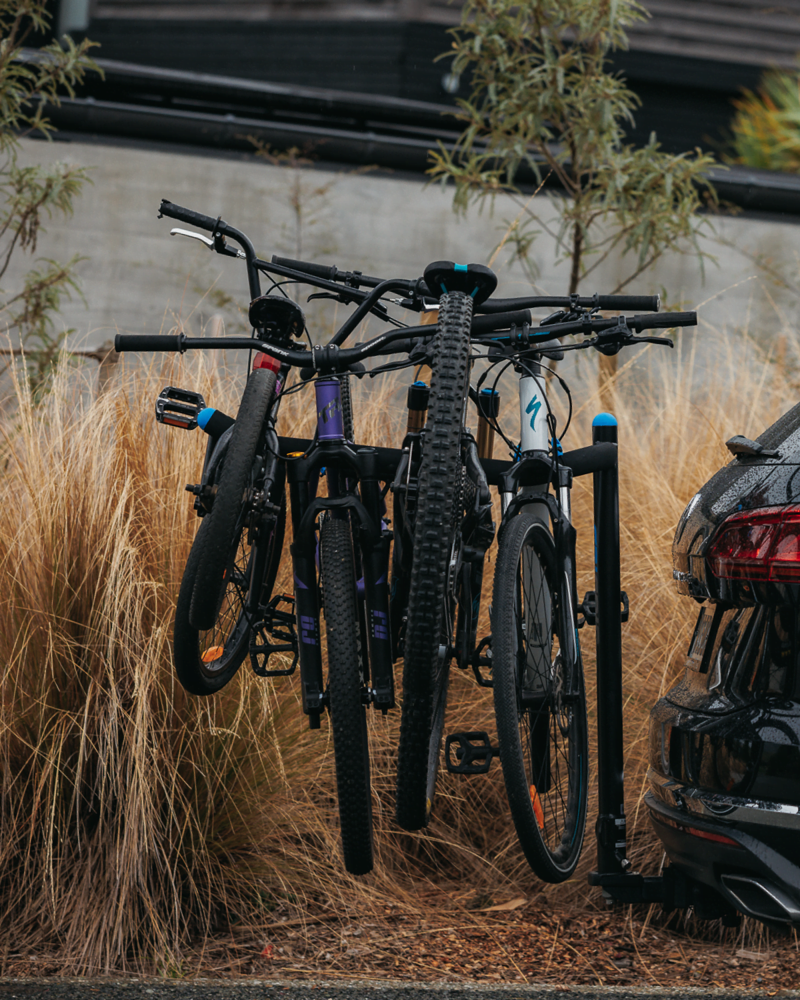 EziGrip Advantage 4 Twin Arm Bike Rack 4 Bike in Black/blue-3